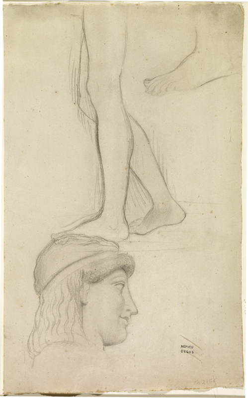 04 Study after an antique head