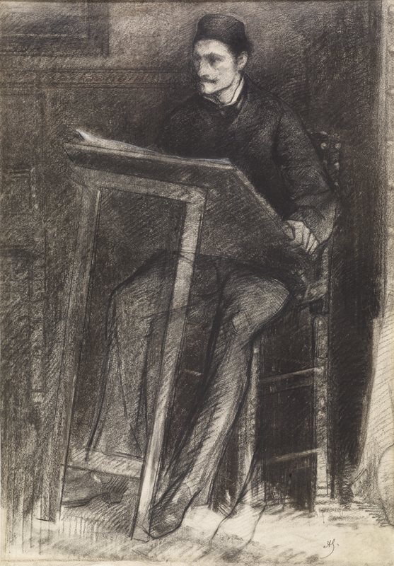 67 Alfred Stevens Self Portrait
