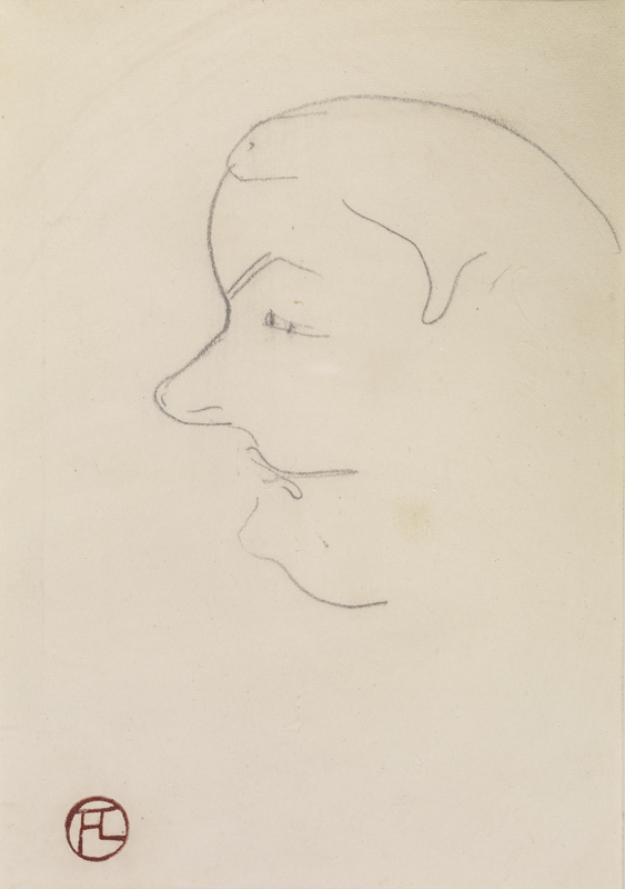 68 Toulous Lautrec, Portrait of a Woman