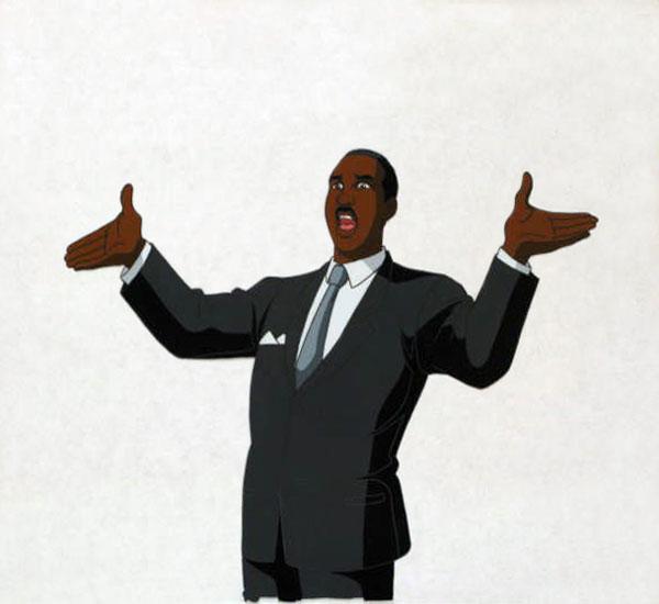 Our Friend Martin Martin Luther King Original Production Cel