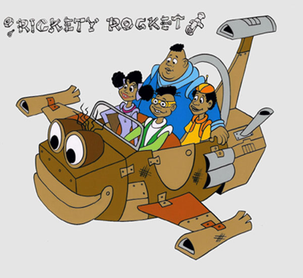 Rickety Rocket Original Model Cel