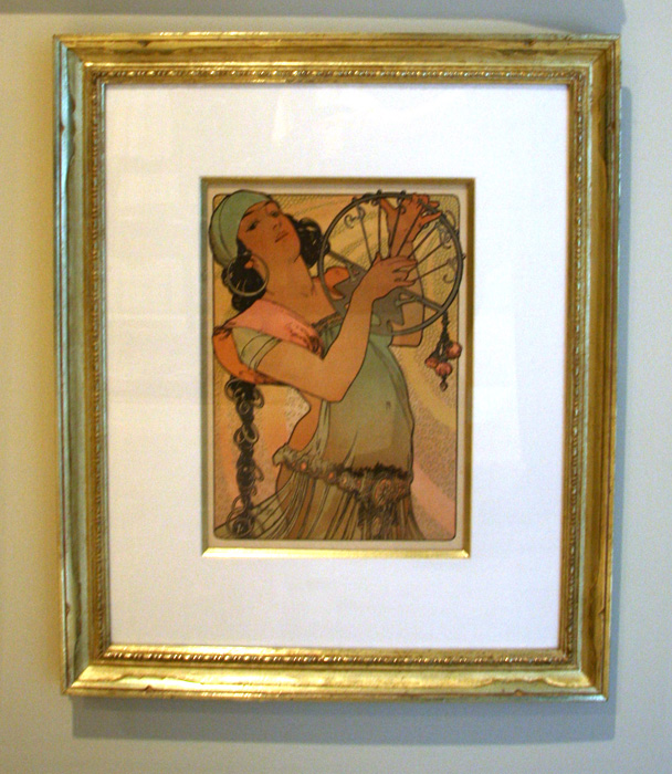 woman with fan