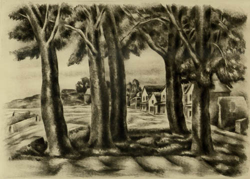 Heckman, Albert Heckman - Deserted Village
