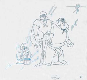 Brown Hornet Original Production Drawing 1