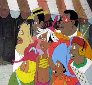 Fat Albert Original Production Cel 4