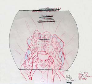 Fat Albert Original Production Drawing 1