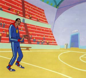 Harlem Globetrotters Original Production Cel 1