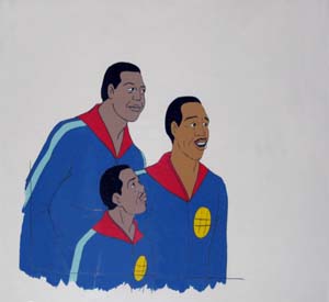 Harlem Globetrotters Original Production Cel 2