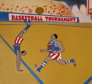 Harlem Globetrotters Original Production Cel 3