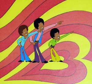 Jackson 5ive Original Production Cel 2