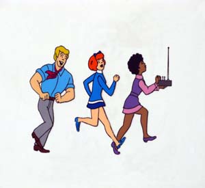 Josie And The Pussy Cats Original Production Cel 2