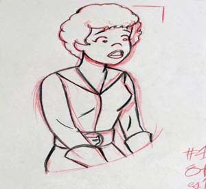 Josie And The Pussy Cats Valerie Original Production Drawing