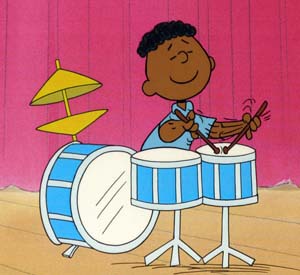 Peanuts Franklin Original Production Cel