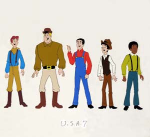 US Of Archie Original Production Cel