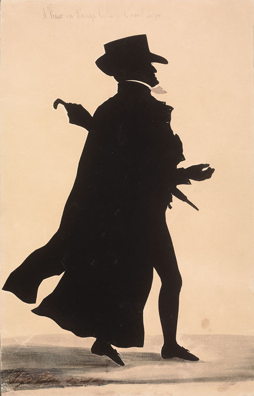 Auguste Amant Constant  Fidele Edouart [ French 1789-1861 ] THE ENGLISH EVANGELIST , CHARLES SIMIEON  [ comprised of 9 silhouettes ] 9