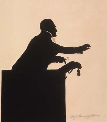 Auguste Amant Constant  Fidele Edouart [ French 1789-1861 ] THE ENGLISH EVANGELIST , CHARLES SIMIEON  [ comprised of 9 silhouettes ] 2