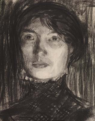 Clotilde Martin-Pregnard [ French , 1885-1945 ] SELF PORTRAIT