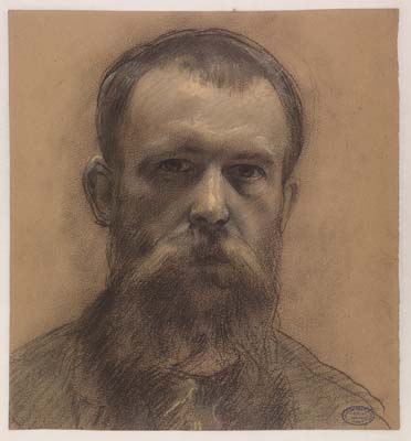 Francois Joseph Guiguet [ french , 1860-1937 ] SELF PORTRAIT